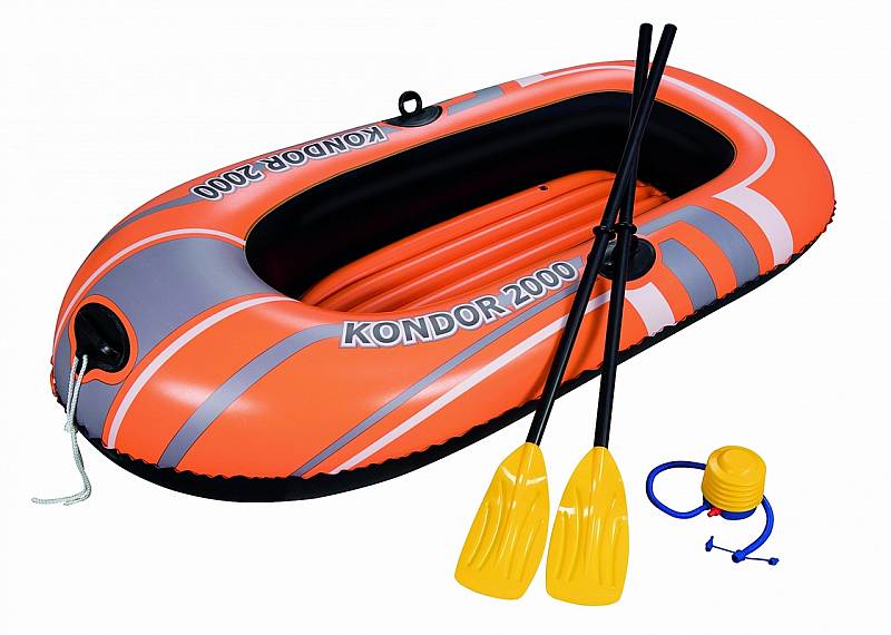 Надувная лодка Bestway 4037933 Hydro-Force Kondor с веслами 188x98x30 см