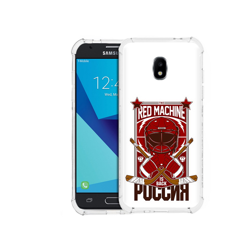

Чехол MyPads Tocco для Samsung Galaxy J3 (2017) хоккей россия (PT74067.575.666), Прозрачный, Tocco