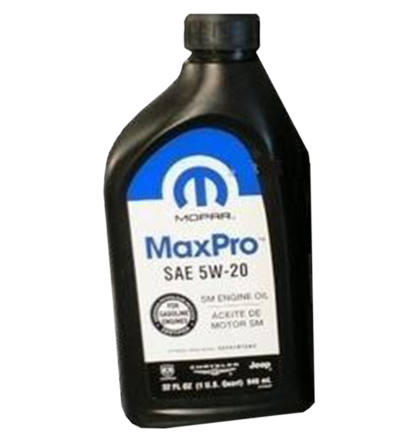 фото Моторное масло mopar maxpro sae 5w-20 (0,946л)*** chrysler