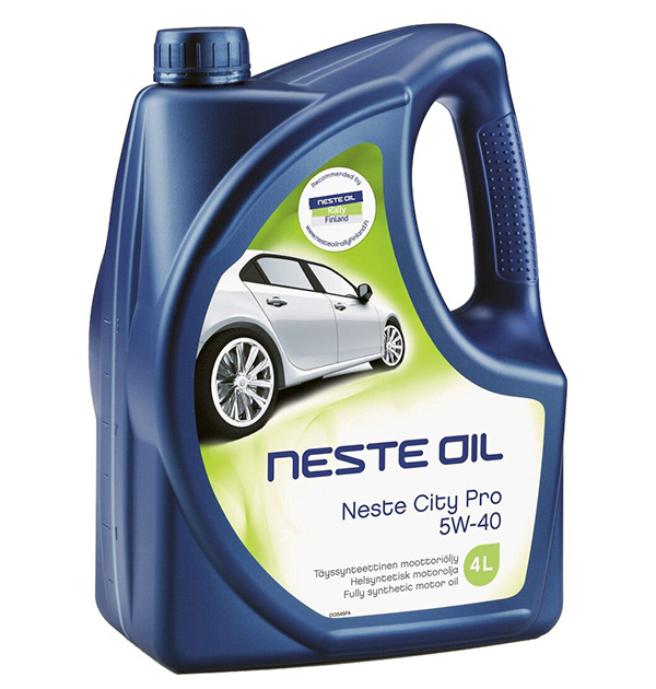 Моторное масло Neste Oil City Pro SAE 5W40 4л