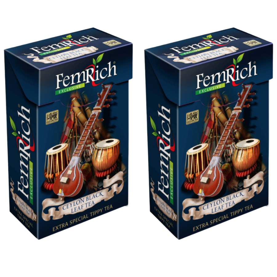 Чай черный FemRich Эксклюзив с типсами, 200 г х 2 шт