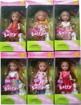 

Кукла Defa Lucy с собачкой, в коробке 6009