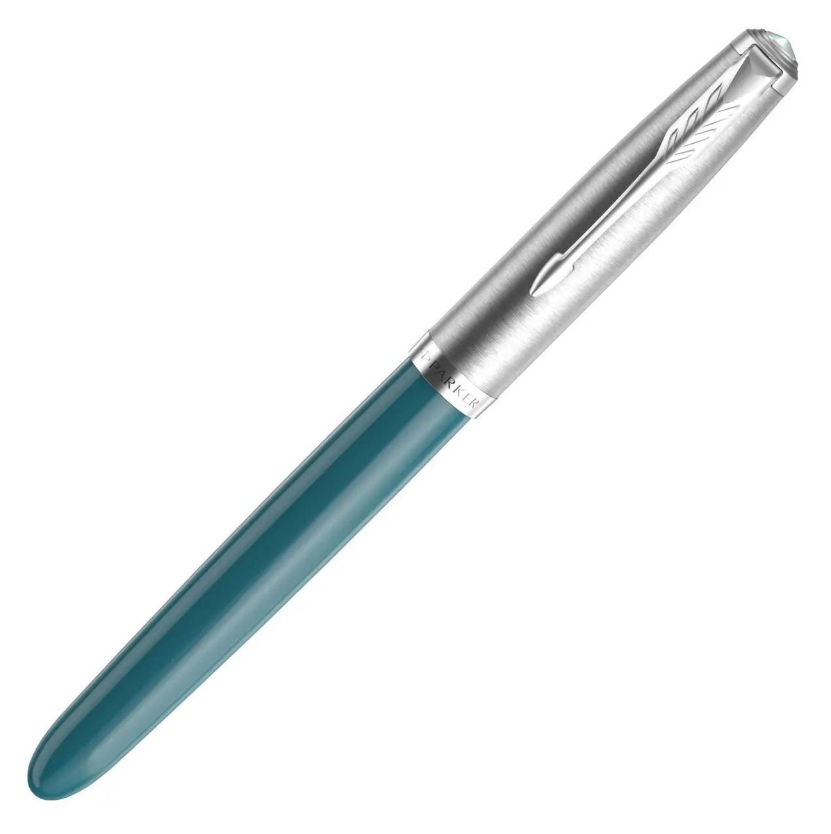 

Ручка перьев. Parker 51 Core CW2123506 Teal Blue CT F ст.нерж. подар.кор., Ручка перьев. Parker 51 Core (CW2123506) Teal Blue CT F ст.нерж. подар.кор.