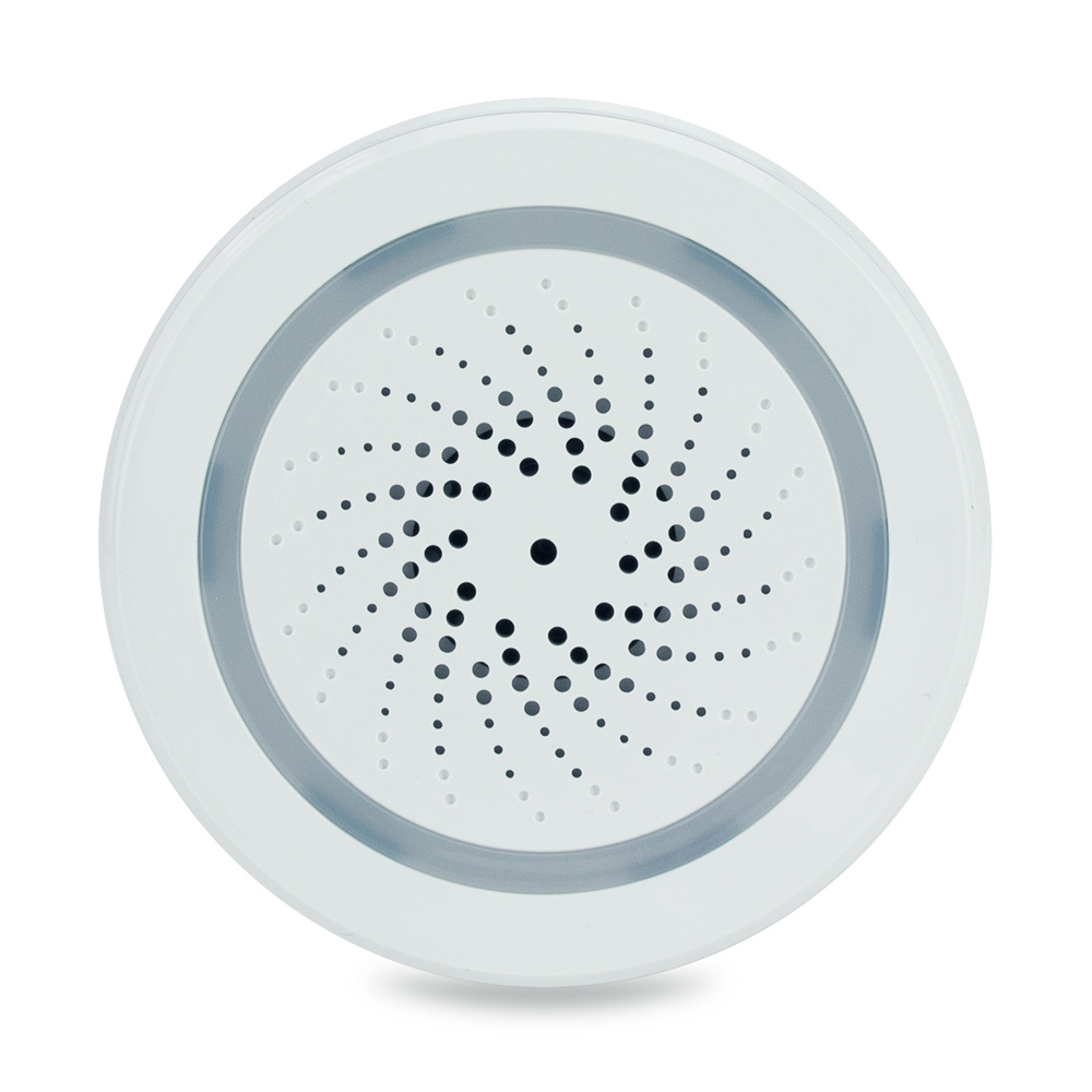 

Сирена WIFI с датчиком тепла и влажности Ps-Link WST01, Белый, WST01