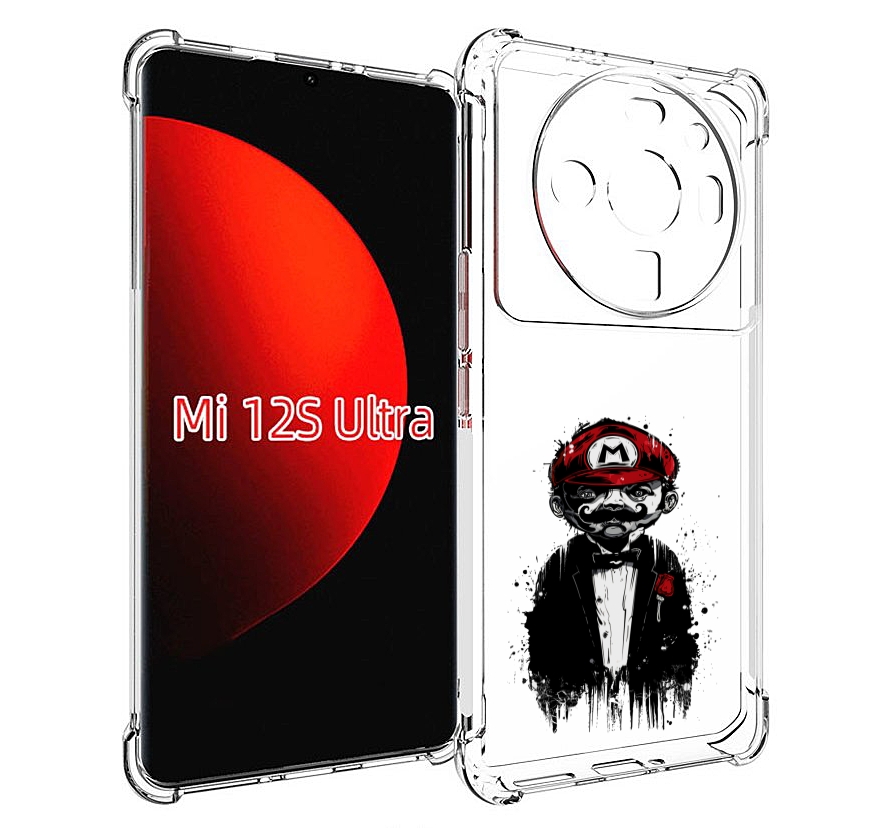 

Чехол MyPads марио для Xiaomi 12S Ultra, Прозрачный, Tocco