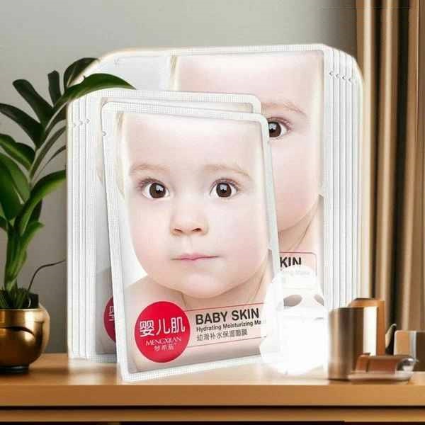 Маска Для Лица Mengxilan Baby Skin 30 Мл Набор Из 10 Шт набор для детского творчества сверкающая мозаика котенок