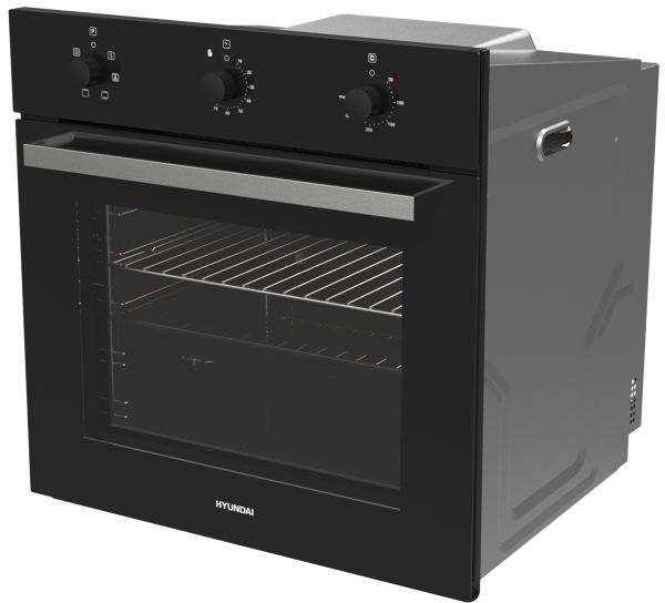 

Встраиваемый электрический духовой шкаф HYUNDAI HEO 6631 BG черный, HEO 6631 BG