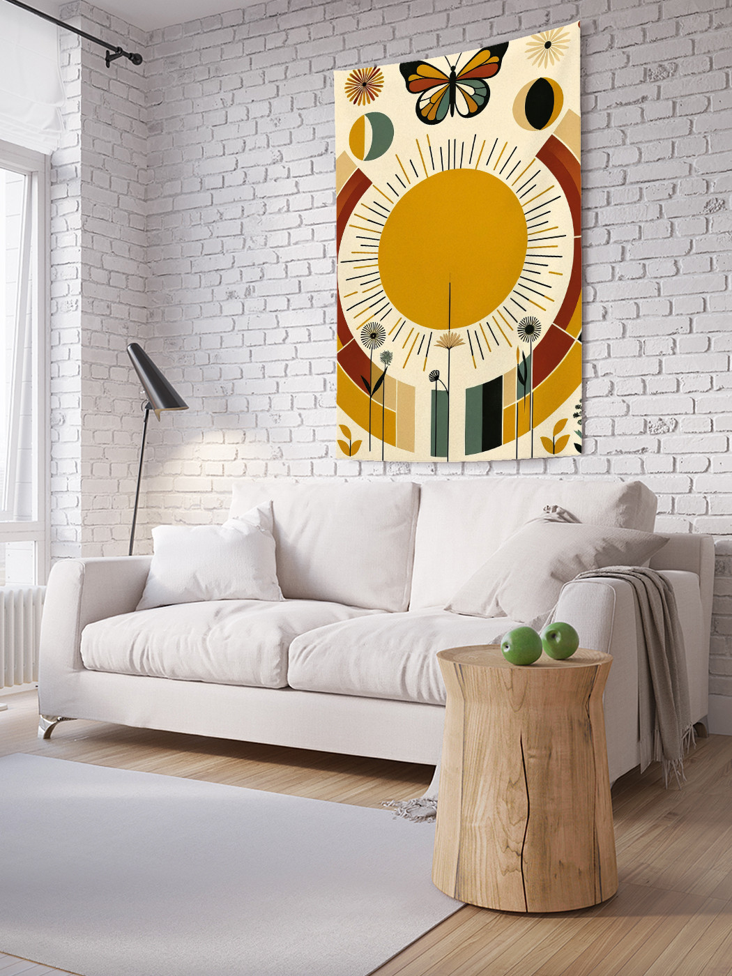 

Фотопанно JoyArty Солнечный круг 100х150, tp_sd1850_100x150