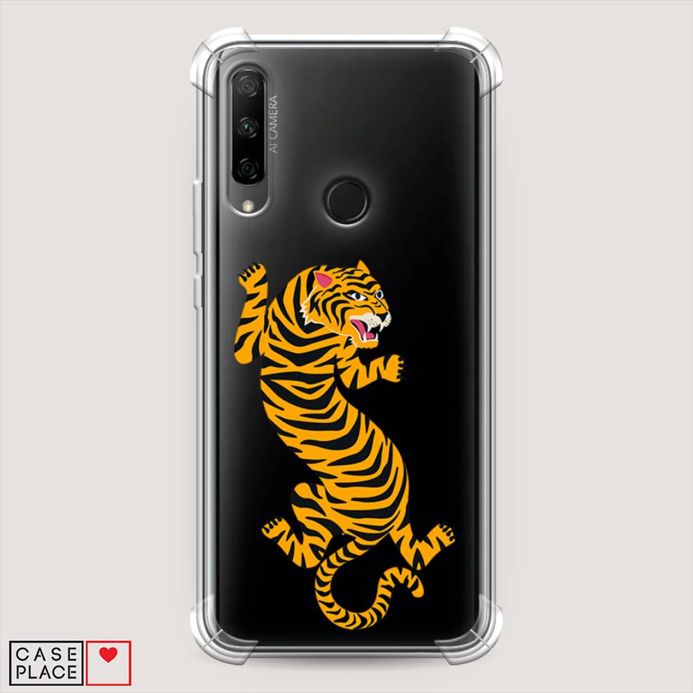 

Чехол Awog на Honor 9X Premium "Tiger be wind", Разноцветный