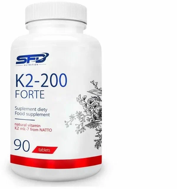 

Витамин К2 SFD K2 200 Forte, 90 таблеток