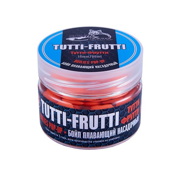 Бойл Sonik Baits Tutti Frutti Fluo Pop-ups 90 мл, тутти-фрутти