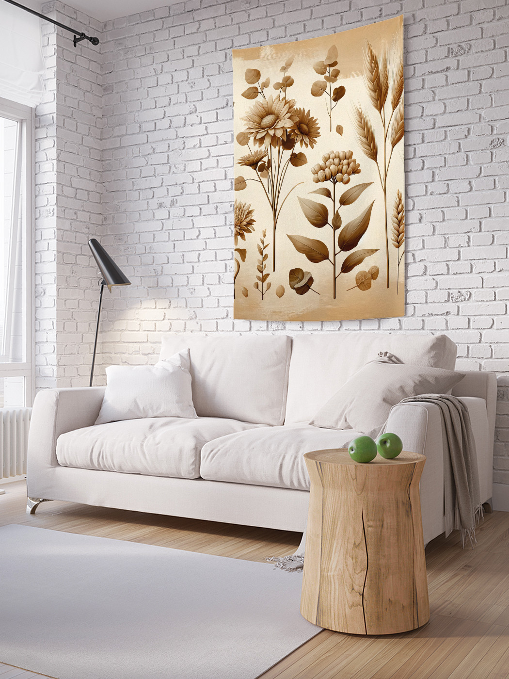 

Фотопанно JoyArty Сухоцветы золотые 100х150, tp_sd1968_100x150