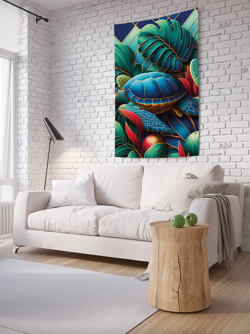 

Фотопанно JoyArty Черепаший мир 100х150, tp_sd1984_100x150