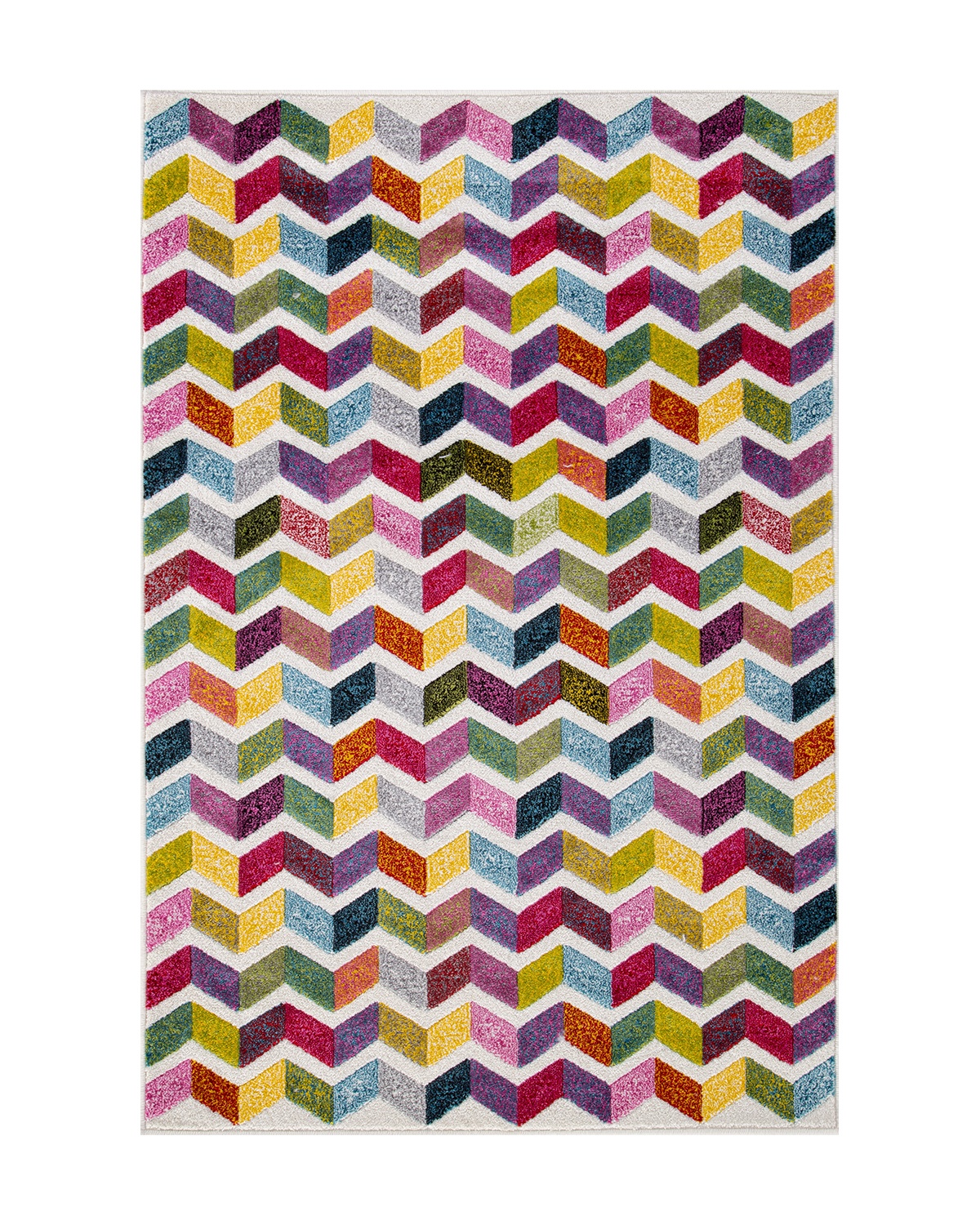

Ковёр Merinos Rio 120x180 прямоугольный разноцветный/серый C056