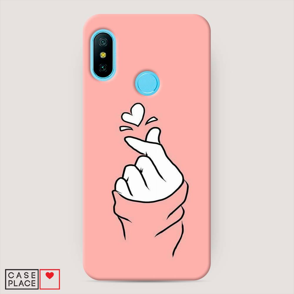 

Пластиковый чехол "Любовь-щелк" на Xiaomi Mi A2 Lite, 34220-5