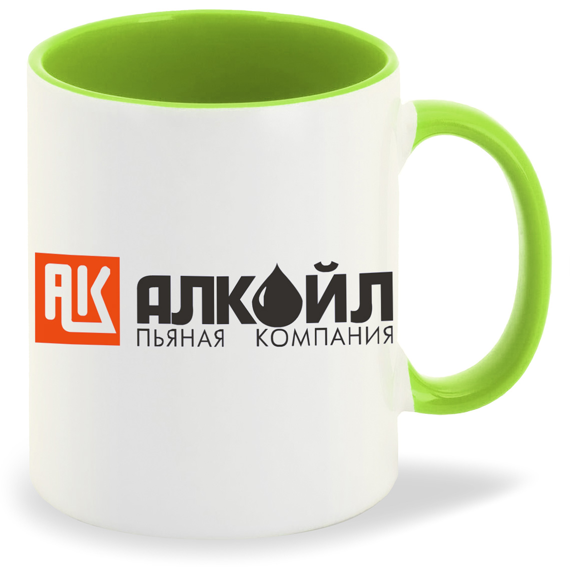 

Кружка CoolPodarok Алкойл пьяная компания, Алкойл пьяная компания