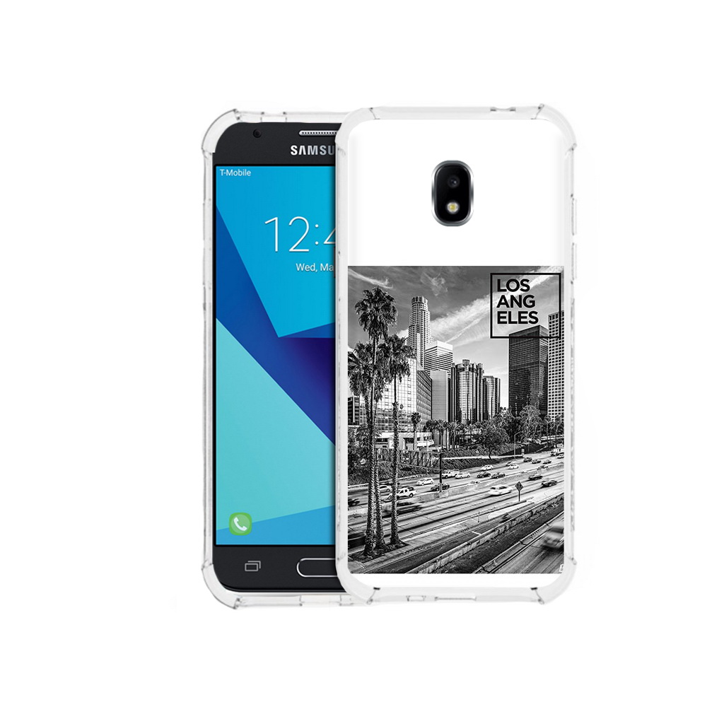 

Чехол MyPads Tocco для Samsung Galaxy J3 (2017) черно белый лос анджелес (PT74067.575.685), Прозрачный, Tocco