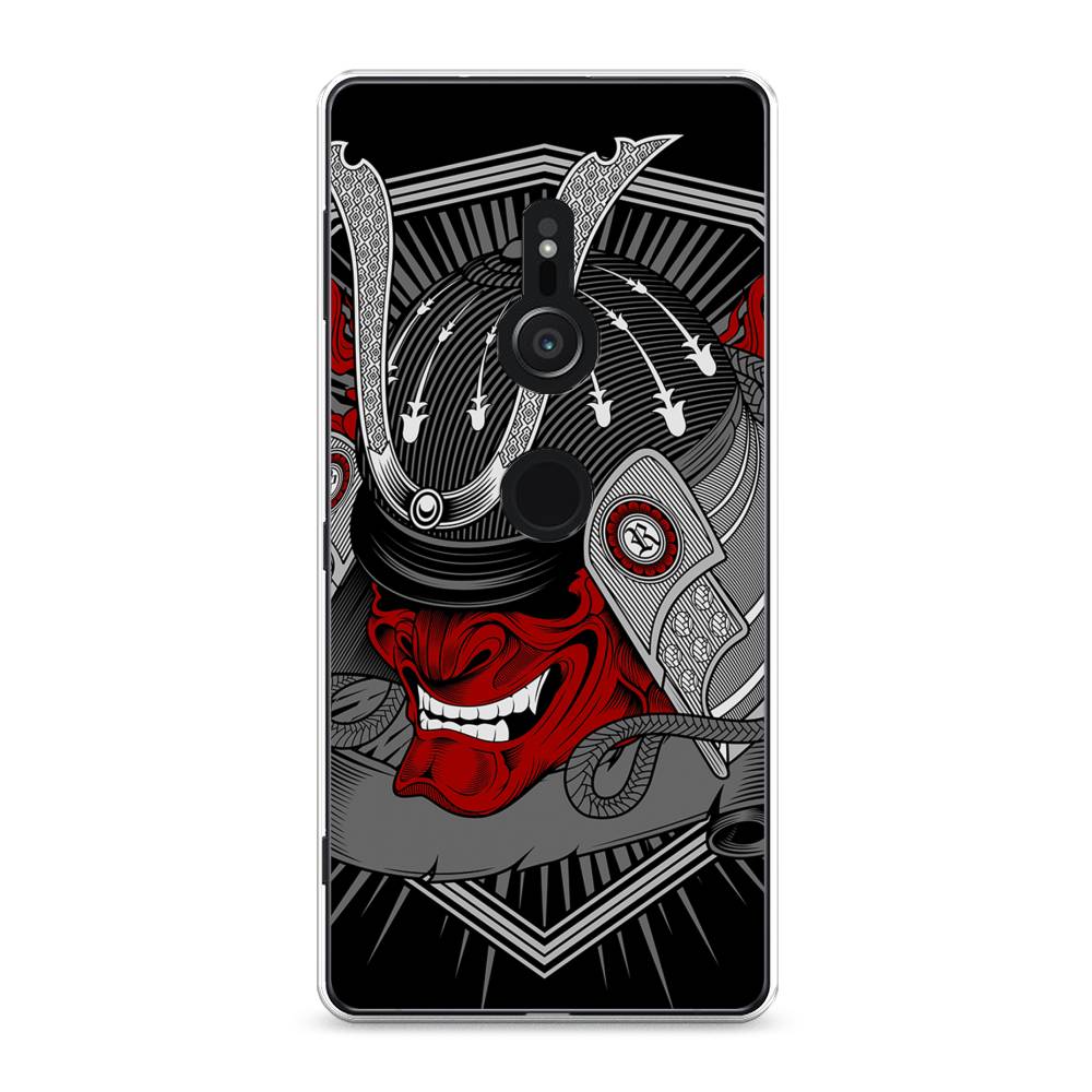 

Чехол для Sony Xperia XZ2 "Красная маска самурая", Белый;красный;черный, 52850-4