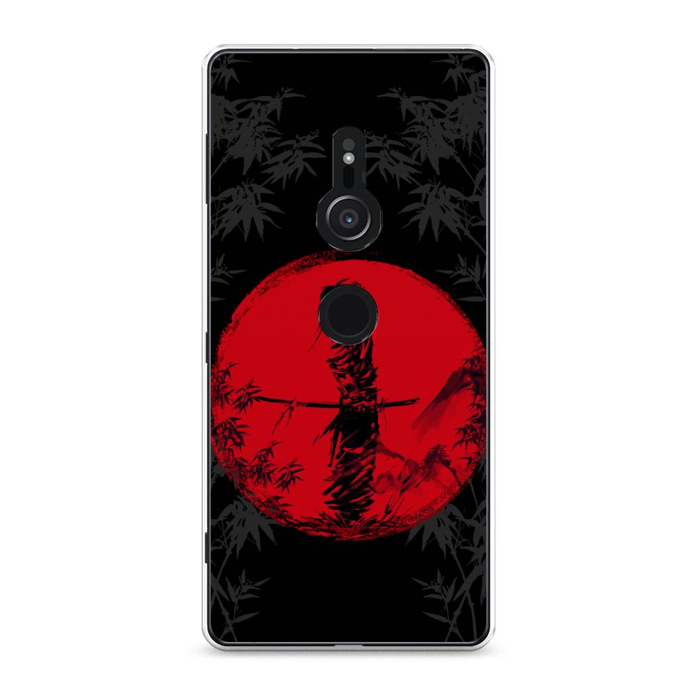 

Чехол для Sony Xperia XZ2 "Самурай на красном фоне", Черный;красный;серый, 52850-4