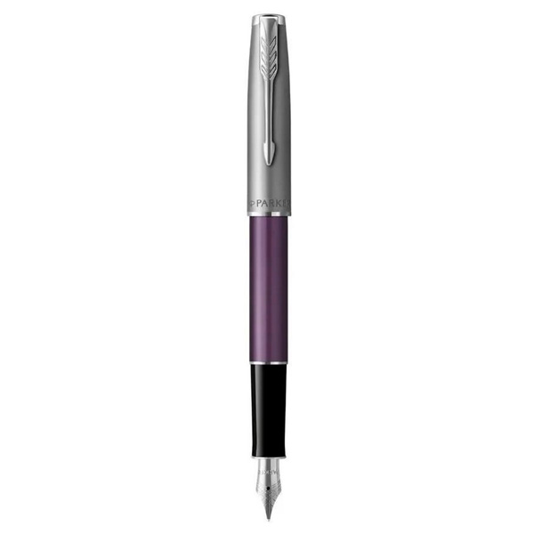 

Ручка Parker Sonnet Essentials SB F545 CW2169366 LaqViolet CT F, Ручка перьев. Parker Sonnet Essentials SB F545 (CW2169366) LaqViolet CT F ст.нерж. подар.кор.