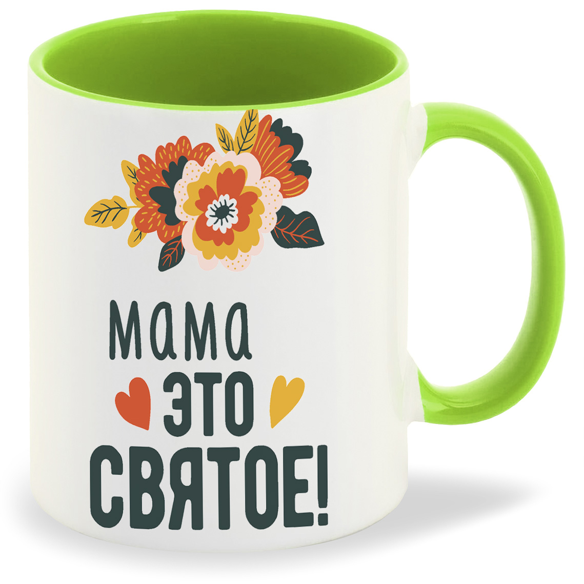 

Кружка CoolPodarok Мама это святое, Мама это святое