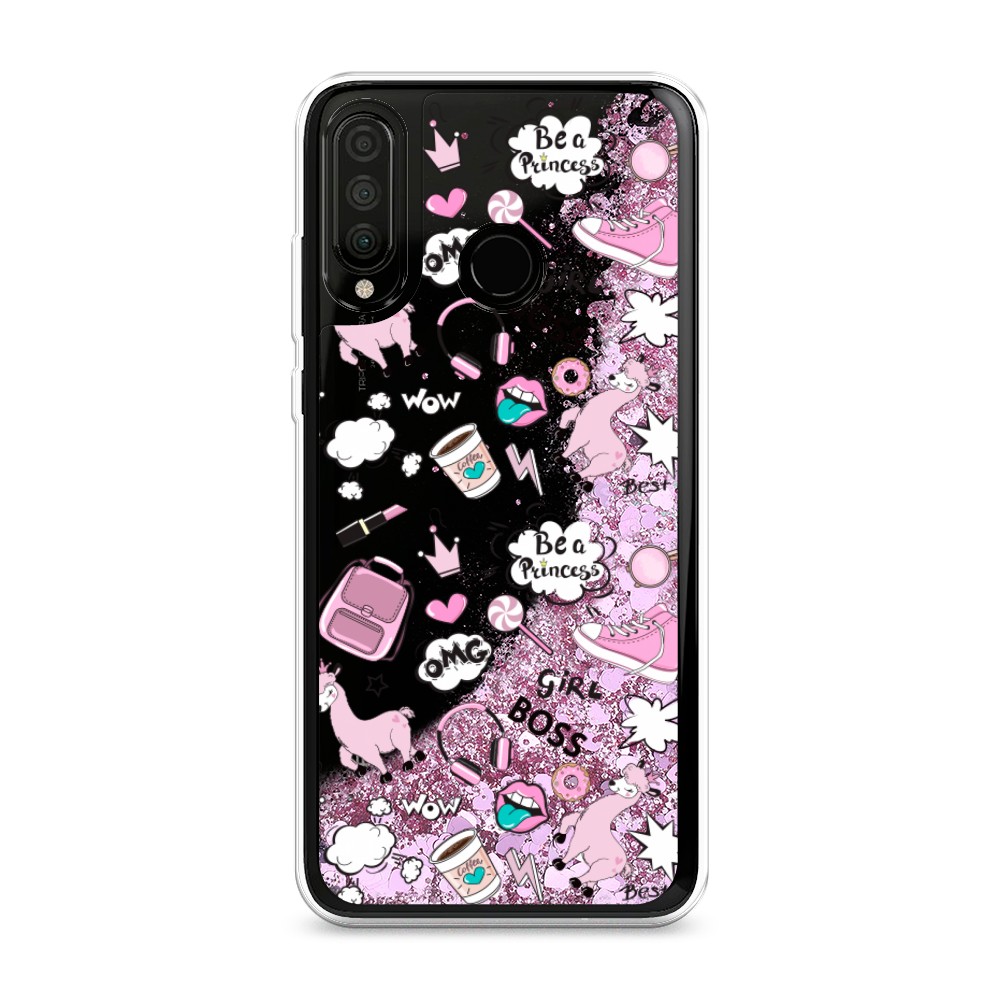 

Чехол Awog "Стильная лама" на Huawei P30 Lite/Honor 20S/Honor 20 Lite 2020, 611294-1
