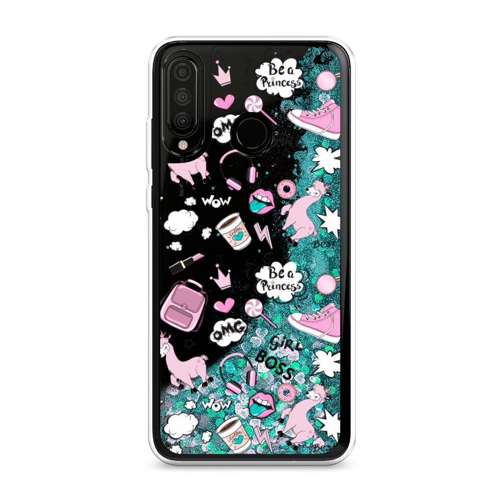 

Чехол Awog "Стильная лама" на Huawei P30 Lite/Honor 20S/Honor 20 Lite 2020, 611295-1