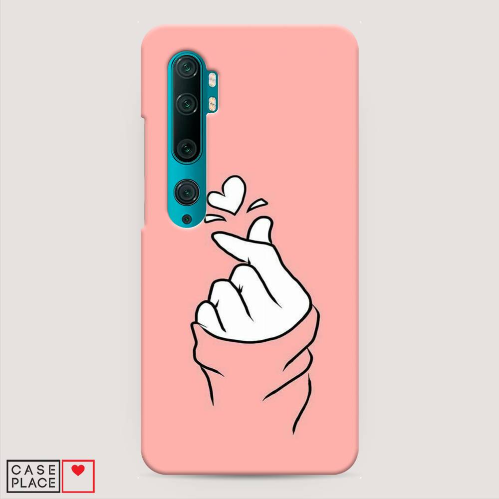 

Пластиковый чехол "Любовь-щелк" на Xiaomi Mi Note 10, 37320-5