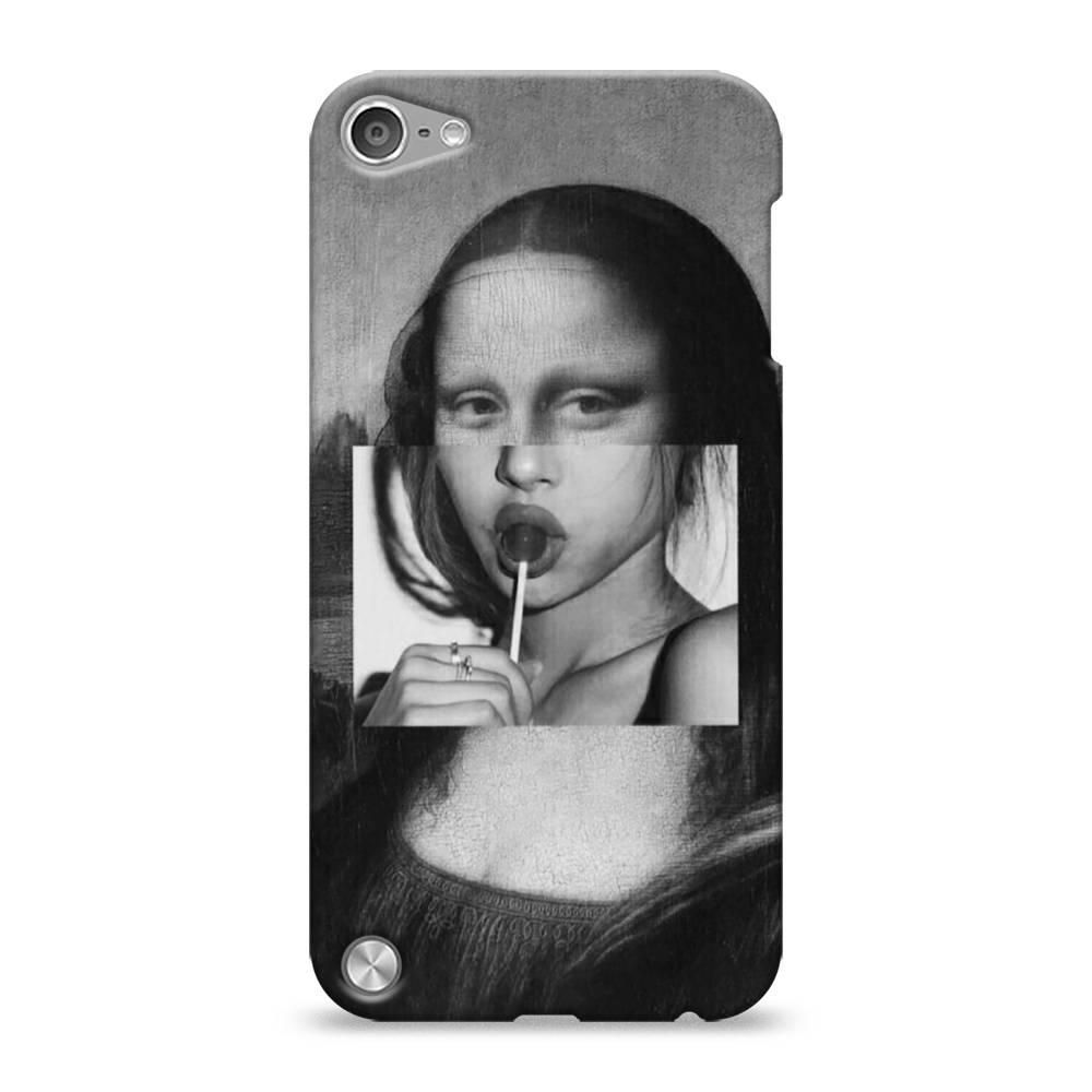 

Пластиковый чехол "Mona Lisa sucking lollipop" на Apple iPod Touch, 11120-7