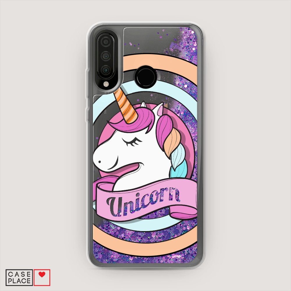 

Чехол Awog на Huawei P30 Lite/Honor 20S/Honor 20 Lite 2020 "Unicorn зефирный", Разноцветный, 611292-1