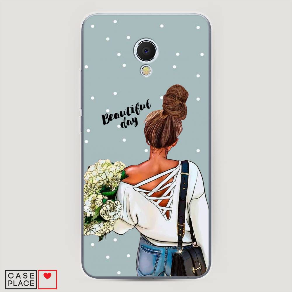 

Чехол Awog на Meizu MX6 "Beautiful day", Голубой;коричневый;бежевый, 70950-6