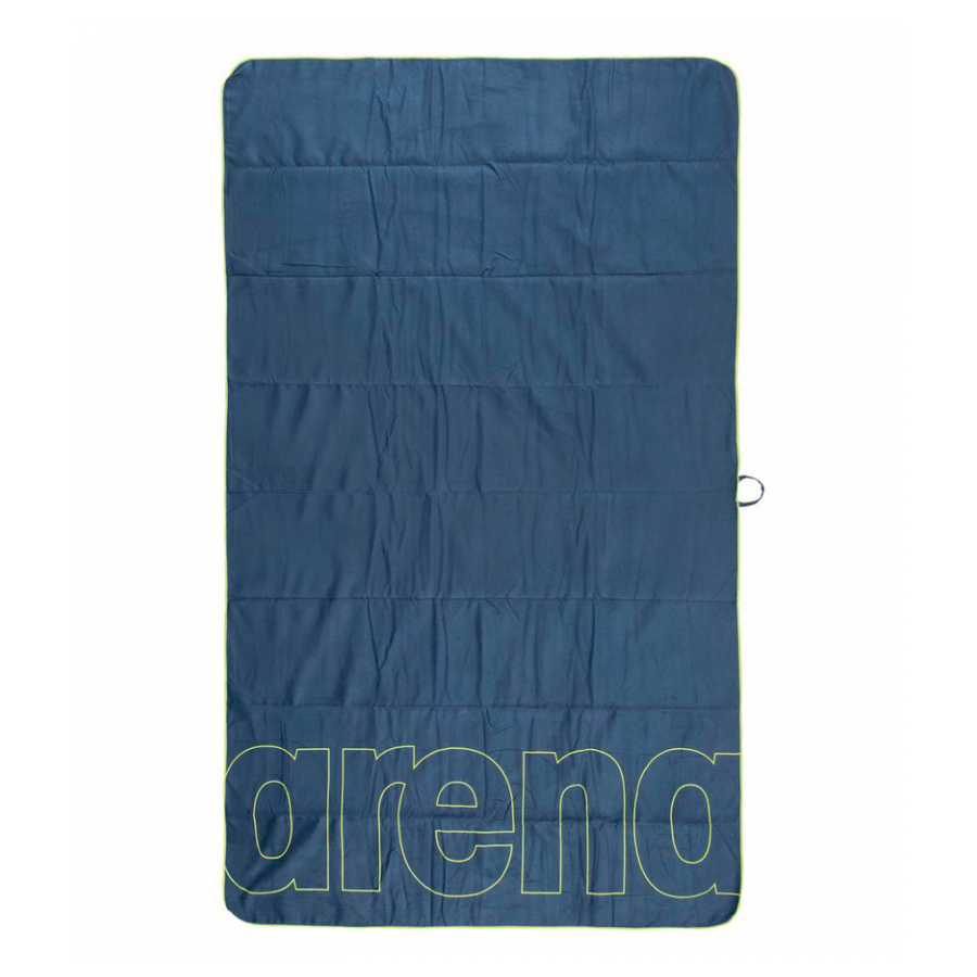 Спортивное полотенце Arena Smart Plus Pool Towel 90x150 Navy/Yellow