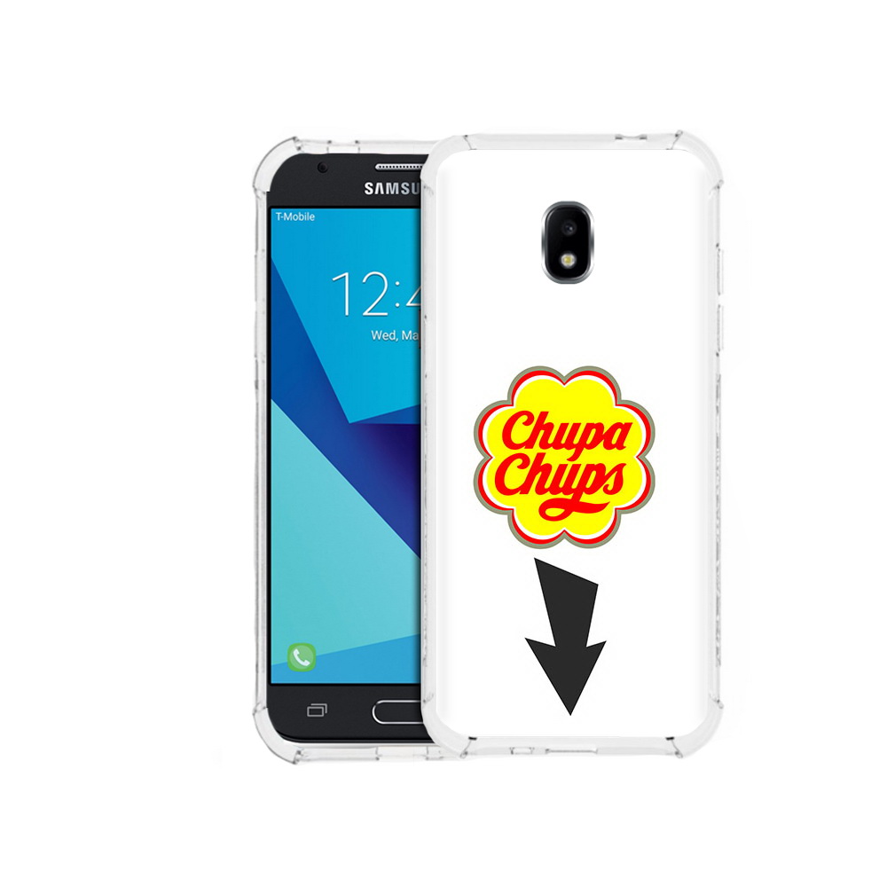 

Чехол MyPads Tocco для Samsung Galaxy J3 (2017) чупа чупс (PT74067.575.694), Прозрачный, Tocco