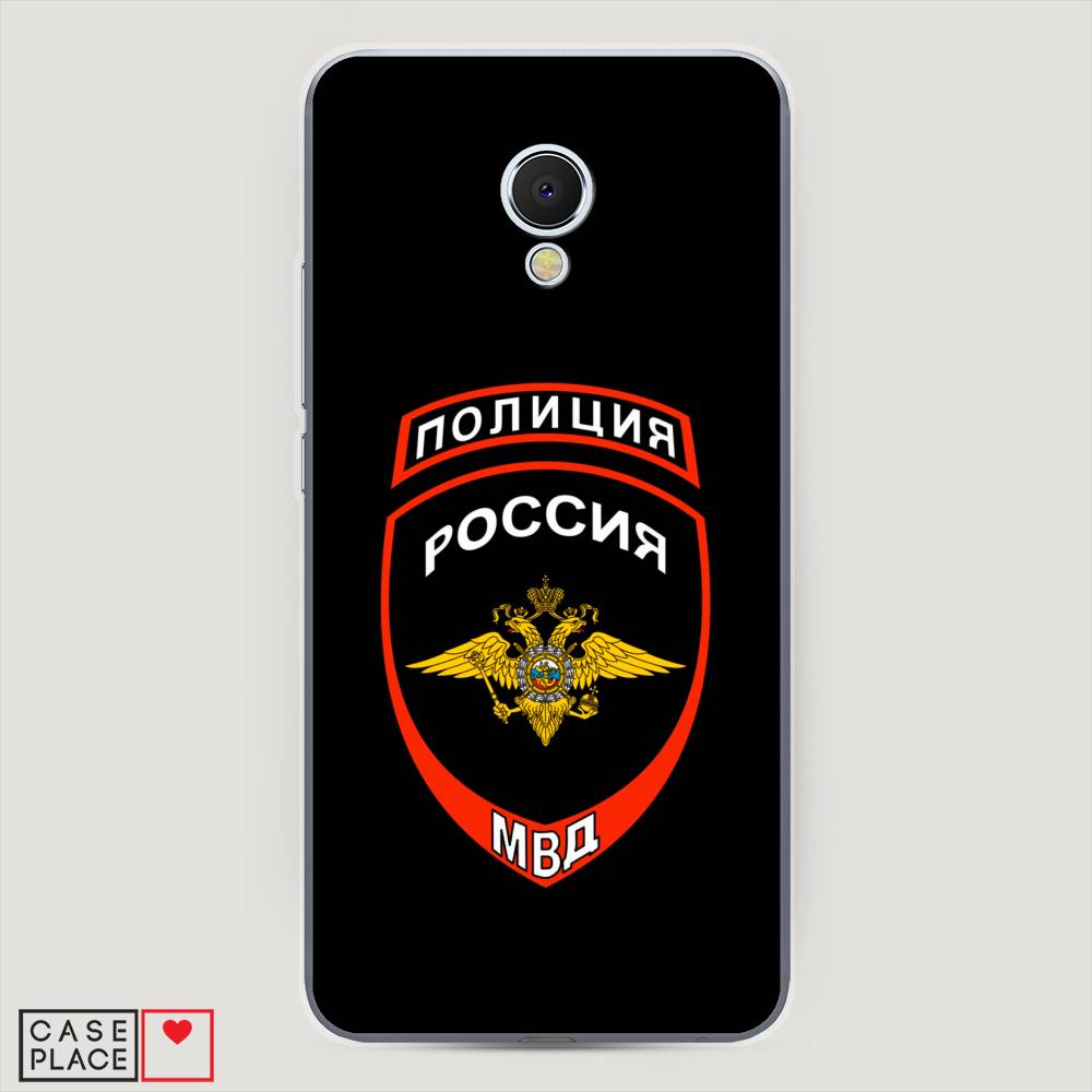 

Чехол Awog на Meizu MX6 "Полиция шеврон", Черный;красный;белый, 70950-5