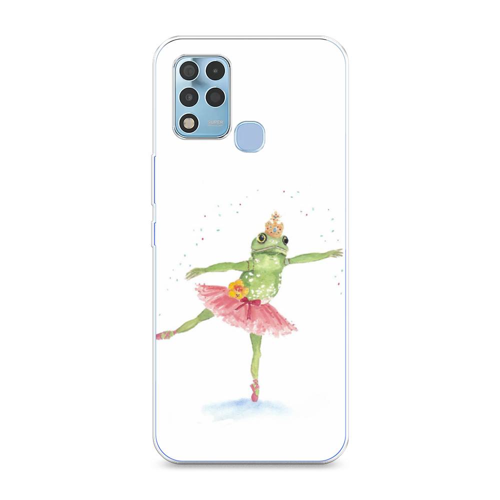 

Чехол для Infinix Hot 11 G37 "Лягушка-балерина", Зеленый, 3102150-4