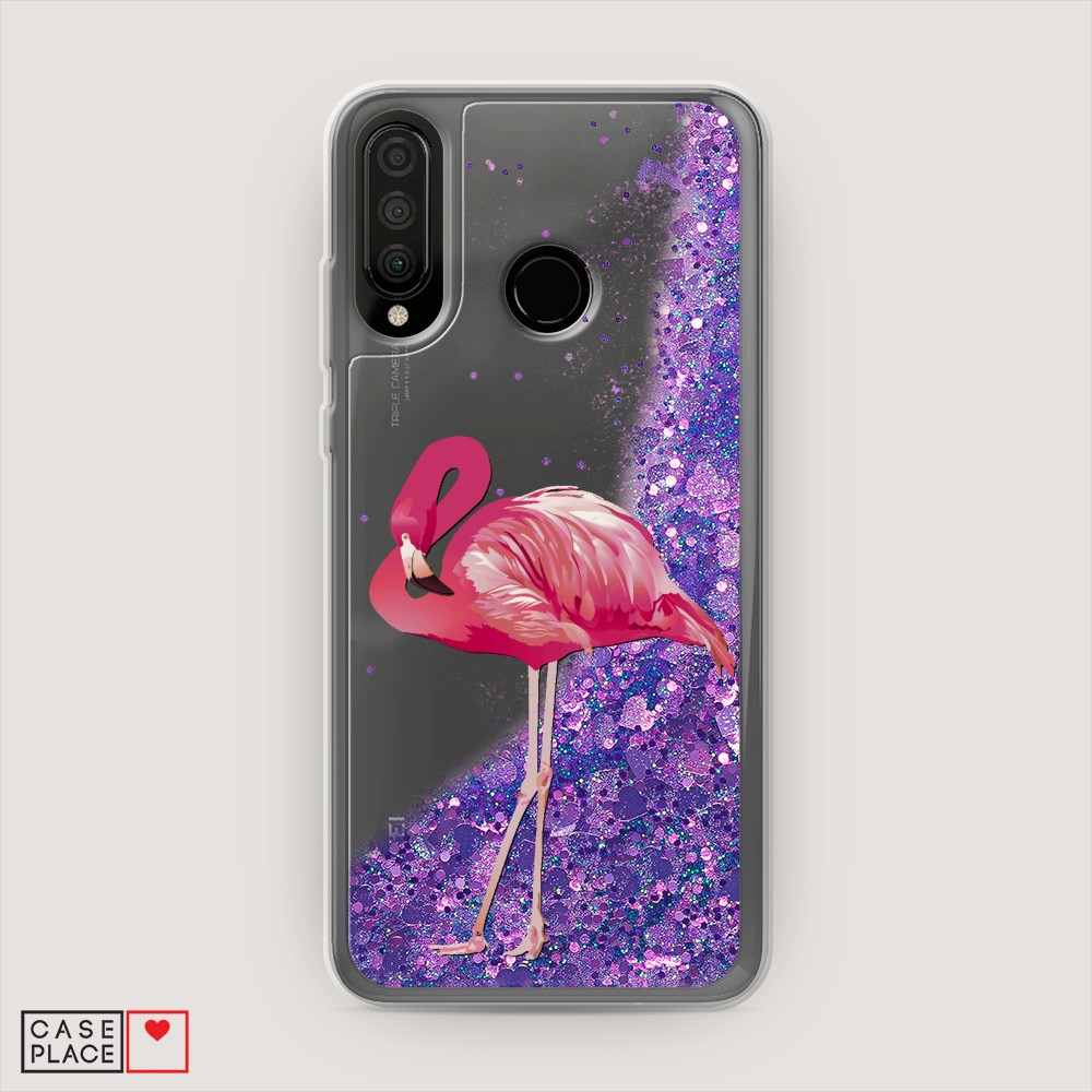

Чехол Awog на Huawei P30 Lite/Honor 20S/Honor 20 Lite 2020 "Застенчивый фламинго", Разноцветный, 611292-1