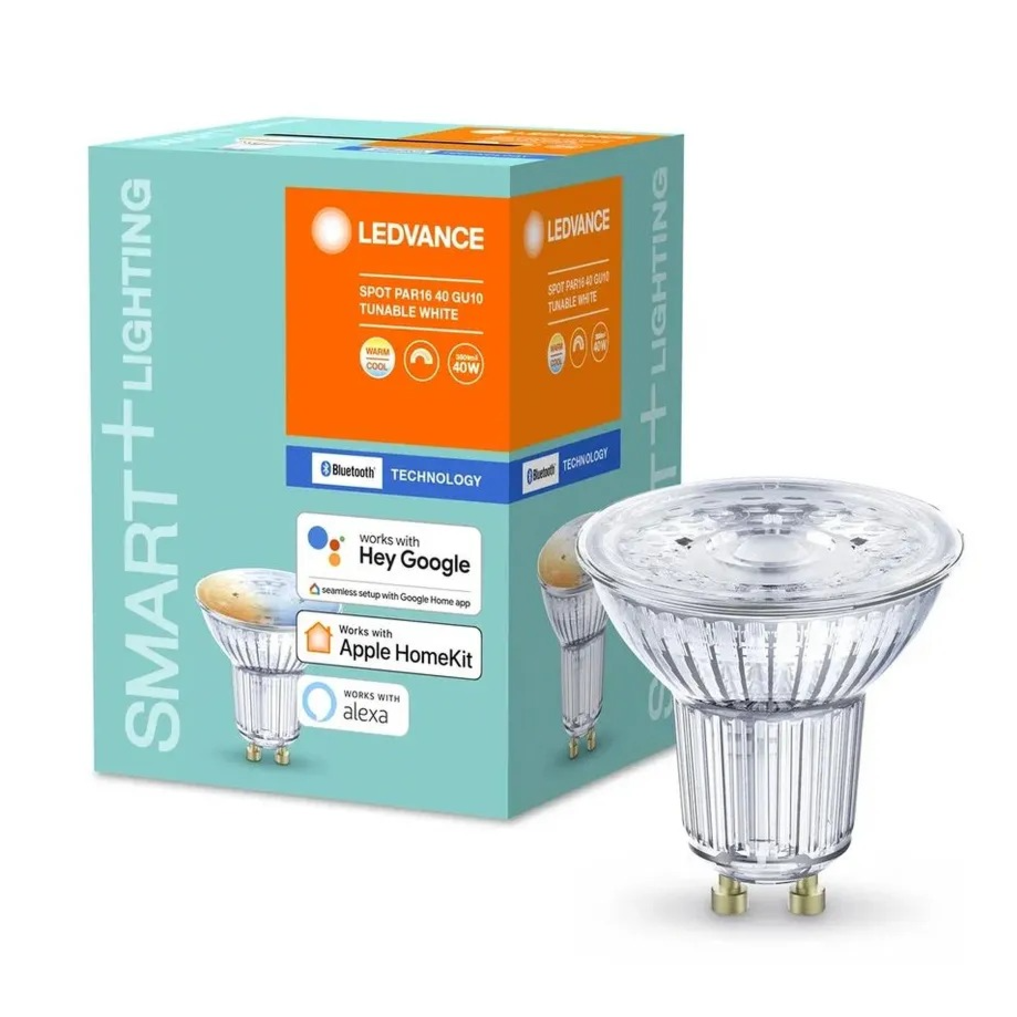 

Умная лампочка GU10 LEDVANCE / OSRAM SMART+ PAR16 5Вт, 2700-6500К, 350лм, диммируемая