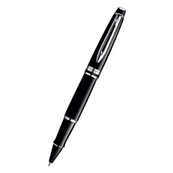 Ручка роллер Waterman Expert 3 CWS0951780 Black Laque CT F чернила черные