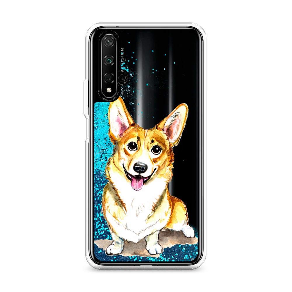 

Чехол Awog на Honor 20/Huawei Nova 5T "Малыш корги", Разноцветный, 69593-1