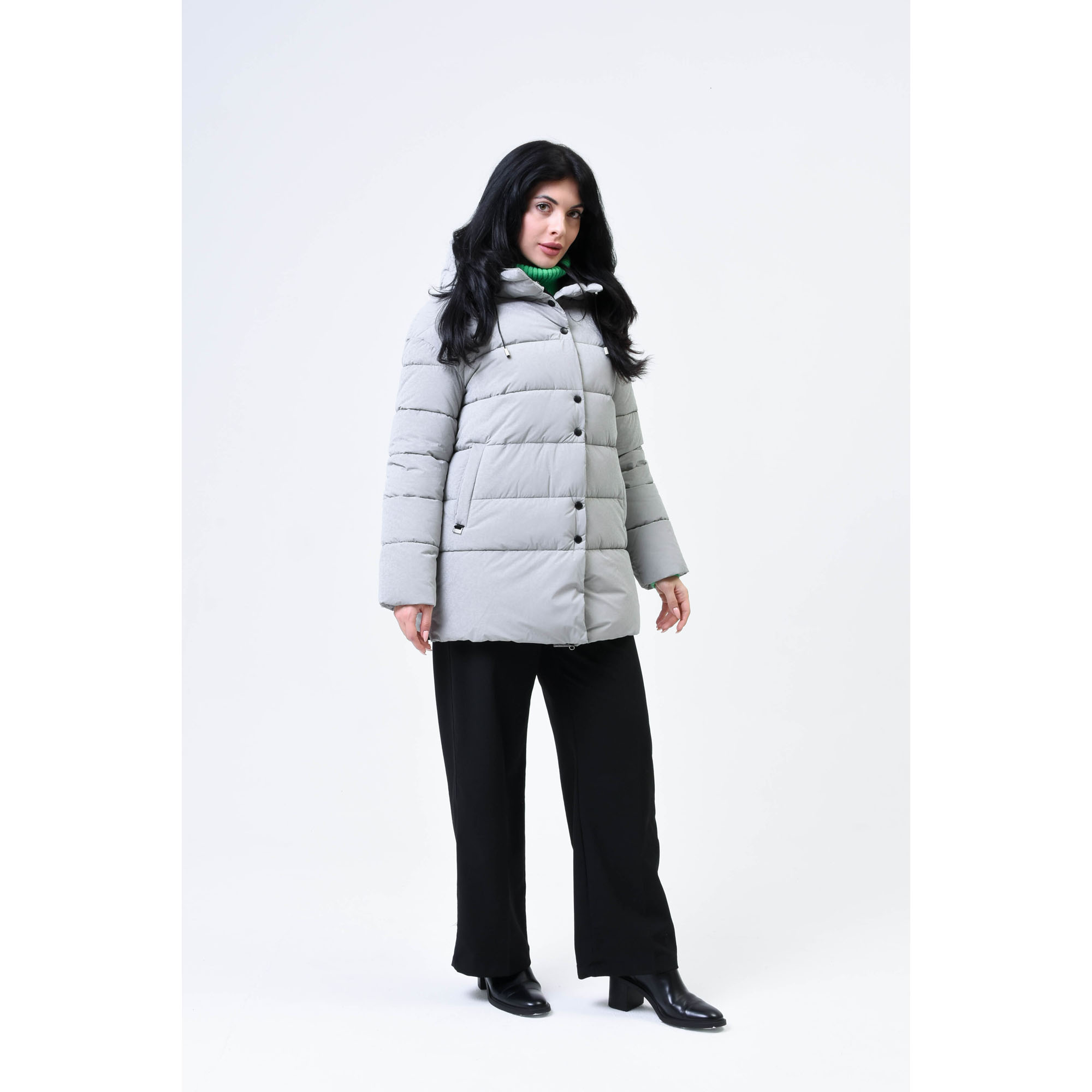 

Куртка женская Maritta 26-3004-31 серая 34 EU, Серый, 26-3004-31