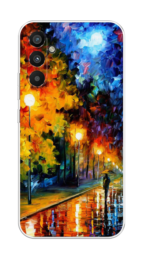 

Чехол Homey на Samsung Galaxy A34 5G "Безлюдная улочка", Оранжевый;желтый;синий, 2107850-1