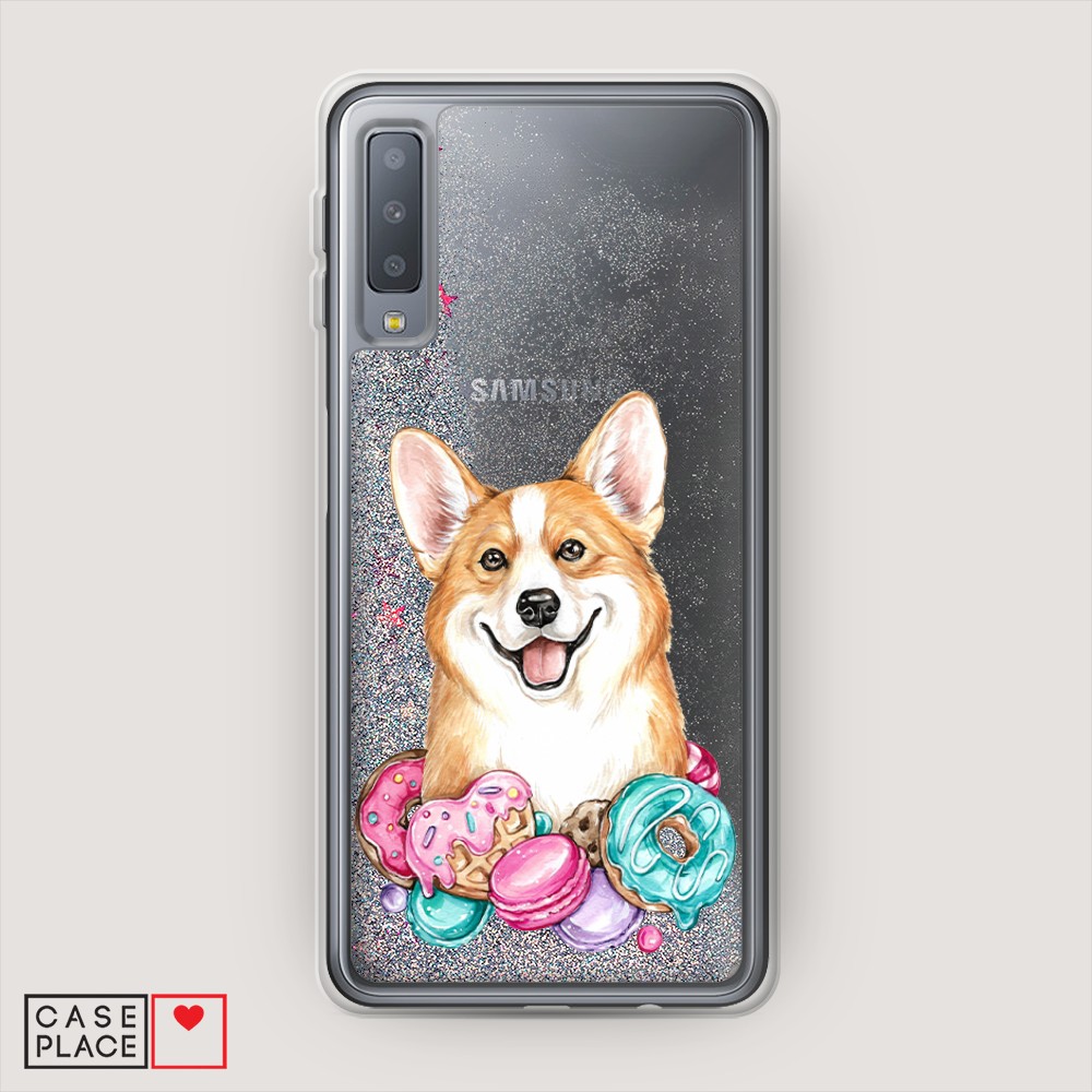 

Чехол Awog "Корги и сладости" на Samsung Galaxy A7 2018, 26791-1