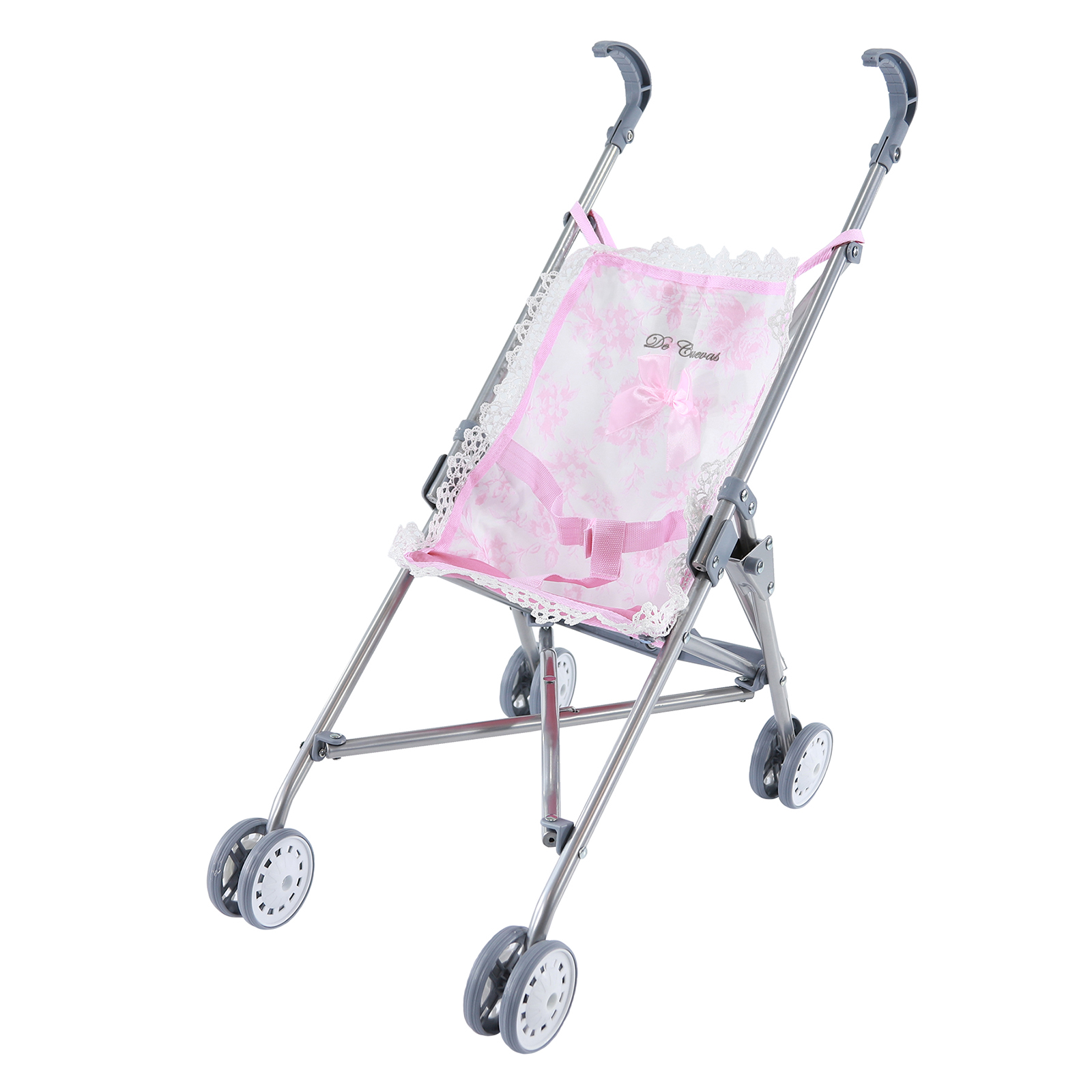 

Коляска для кукол DeCuevas Toys прогулочная трость, (светло-розовая), 56 см 90093-1