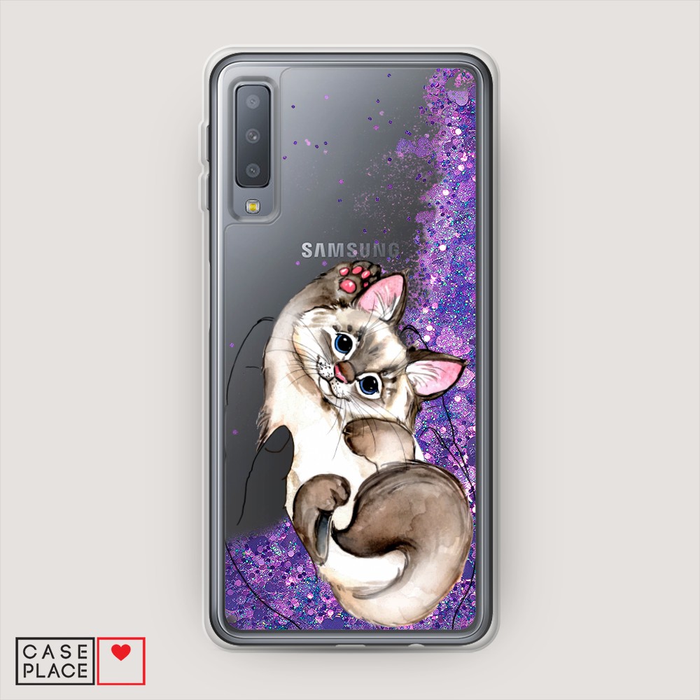 

Чехол Awog "Котенок в ладошках" на Samsung Galaxy A7 2018, 26792-1