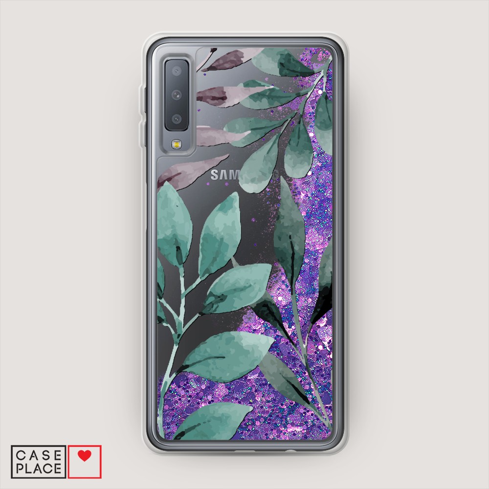 

Чехол Awog "Листы цветов" на Samsung Galaxy A7 2018, 26792-1