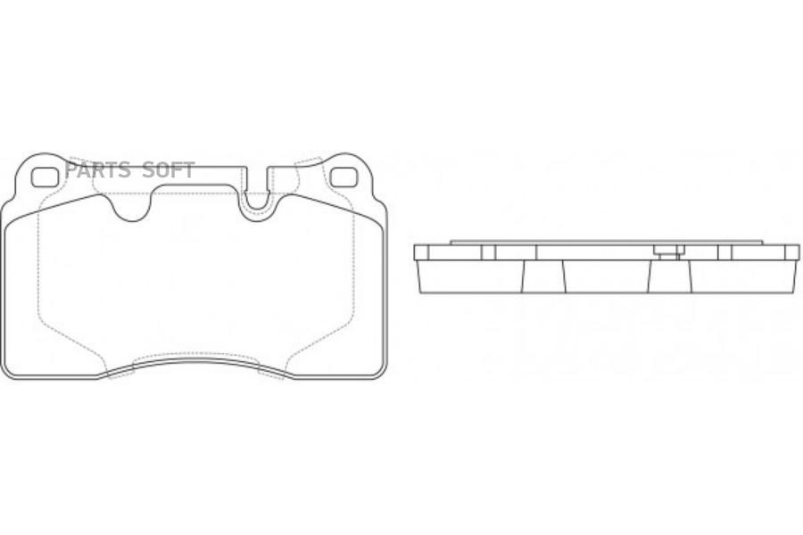 

Колодки пер. LAND ROVER RANGE ROVER III, SPORT 05-13