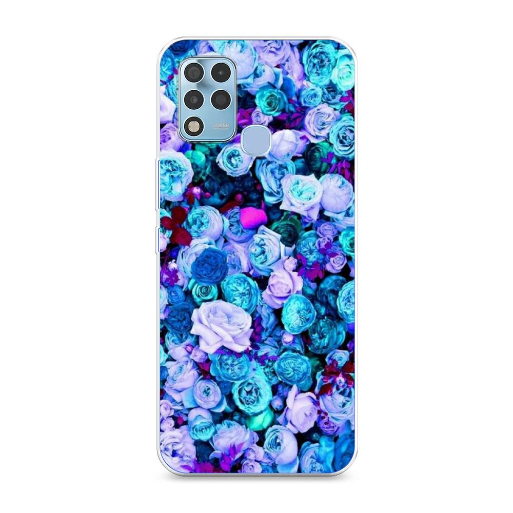 

Чехол для Infinix Hot 11 G37 "Цветочный ковер", Фиолетовый, 3102150-2