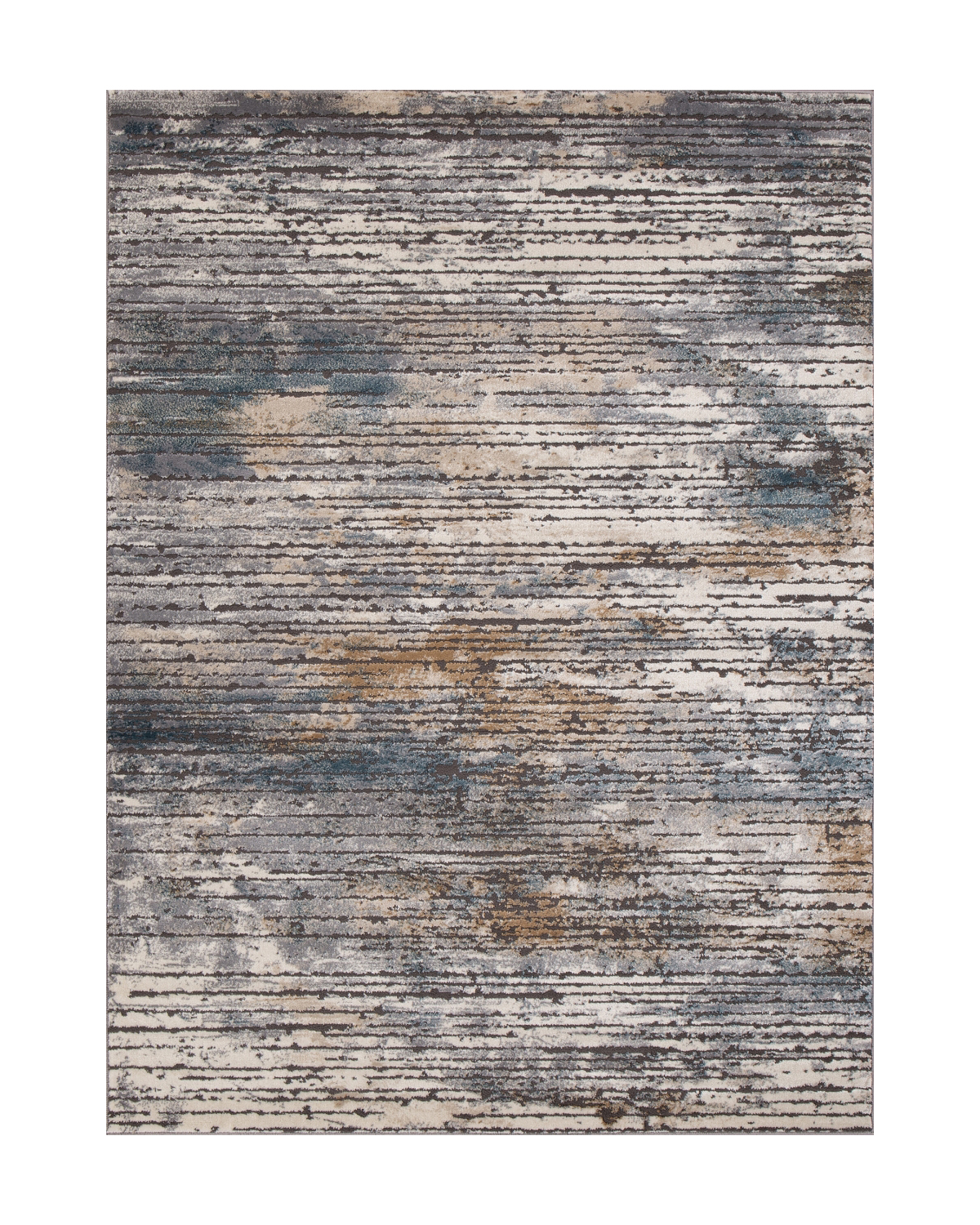 фото Ковёр merinos serenity 160x300 прямоугольный бежевый серый d870