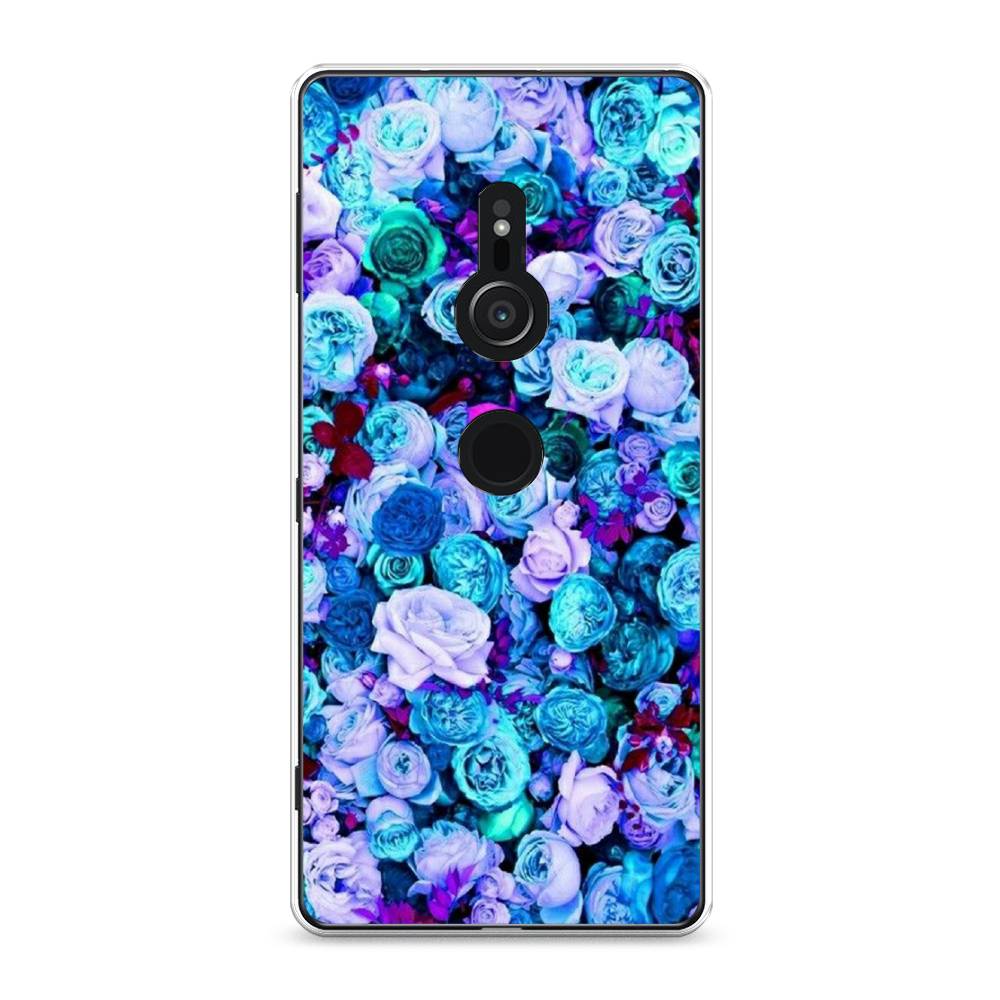 

Чехол для Sony Xperia XZ2 "Цветочный ковер", Фиолетовый, 52850-2