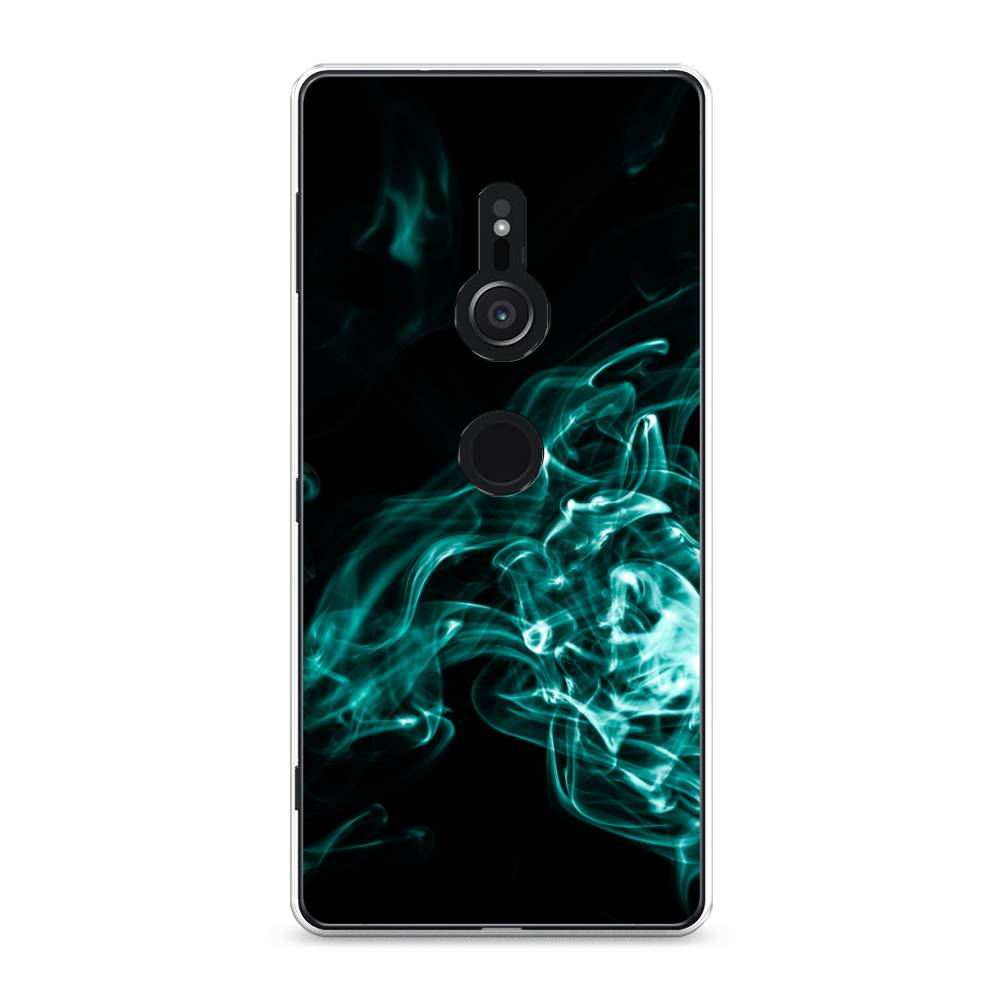 

Чехол для Sony Xperia XZ2 "Дым", Голубой;черный, 52850-3